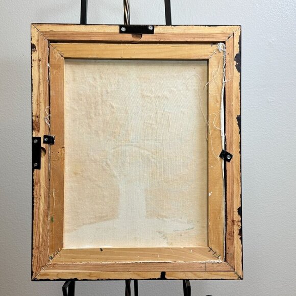 Vintage Multnomah Falls Painting 3D Acrylic Art by Masingill Original 19" x 23" - Picture 3 of 16